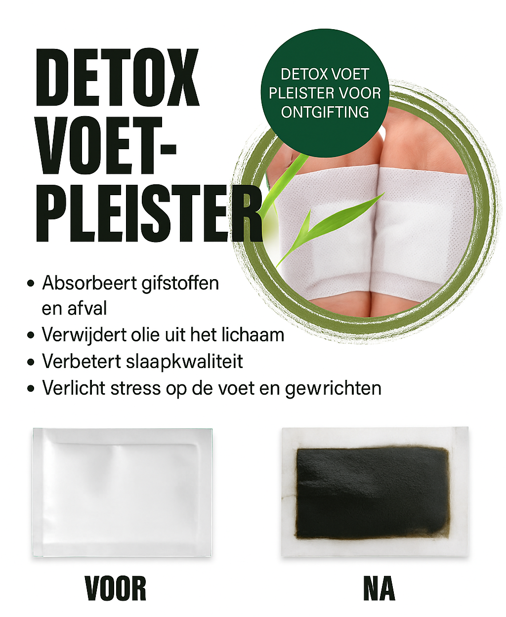 Diep Reinigende Voetpleister
