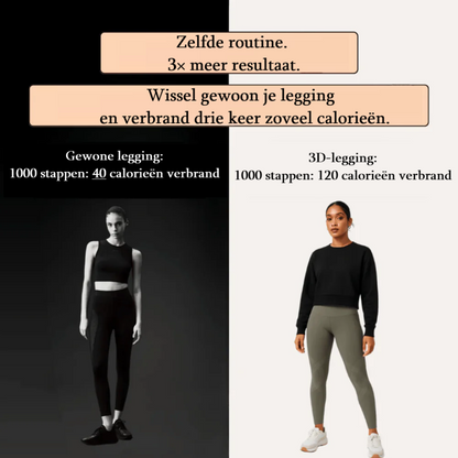 3D Legging – Straal zelfvertrouwen uit met elke stap