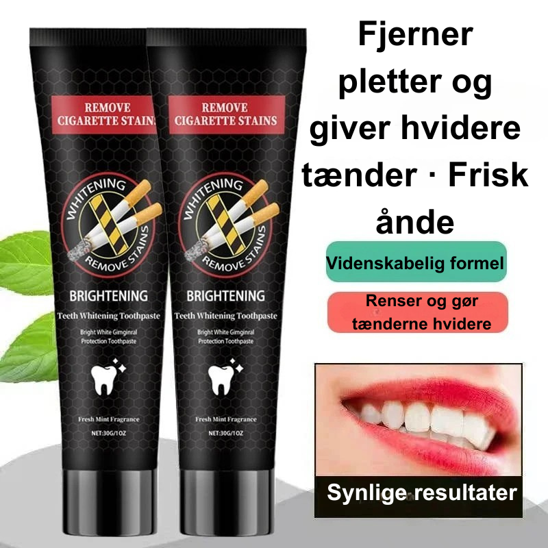 Sort tandpasta med bambuskul