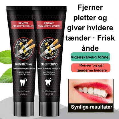 Sort tandpasta med bambuskul