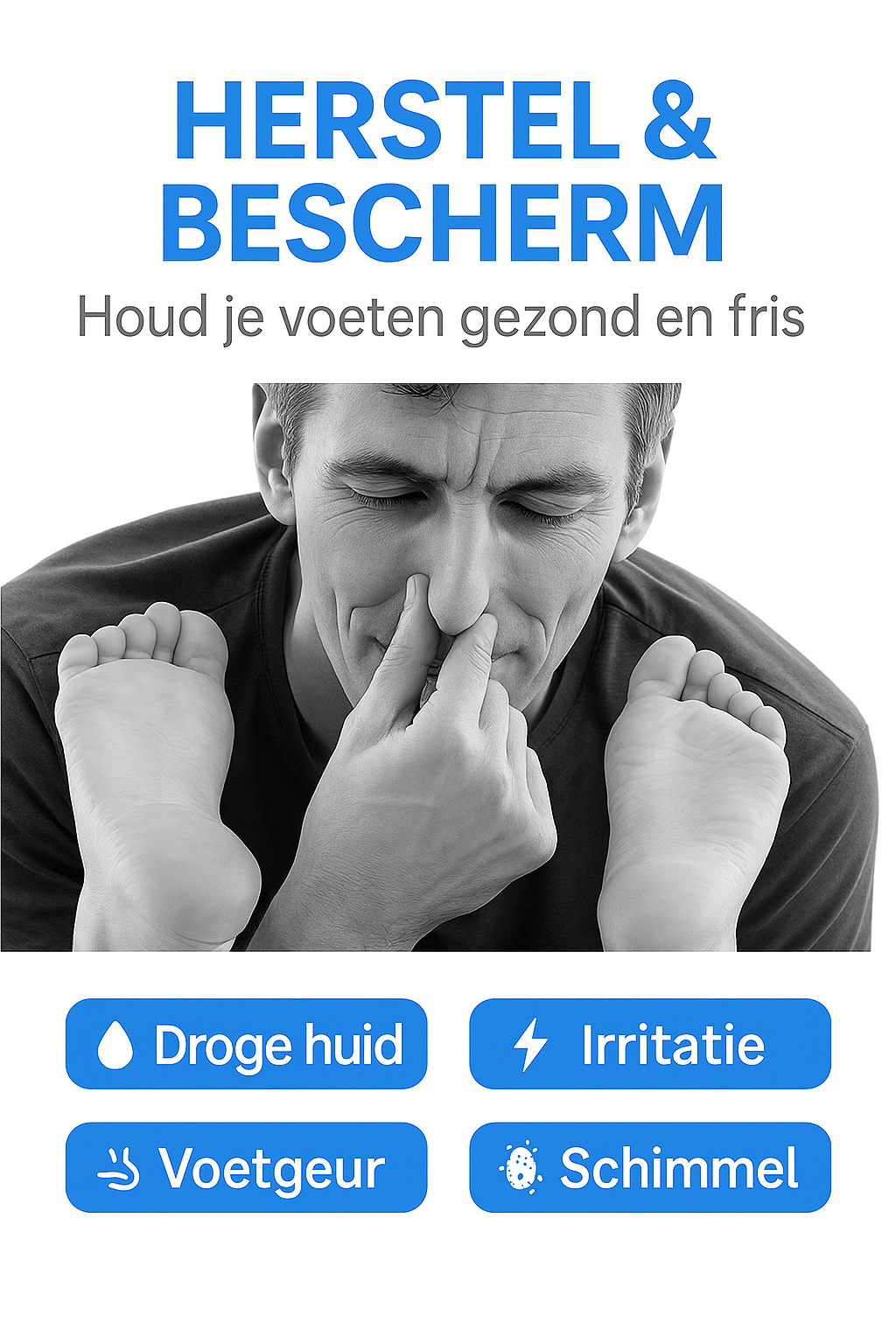 Voet & Nagel Spray – Verkoelend, Versterkend, Tegen Schimmel & Zweet