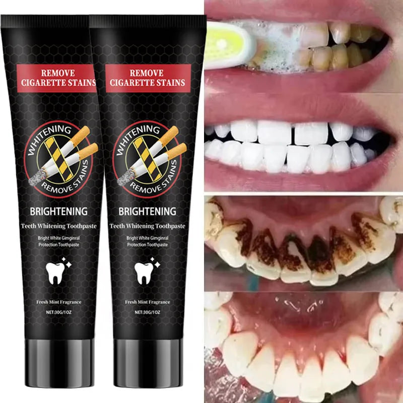 Sort tandpasta med bambuskul