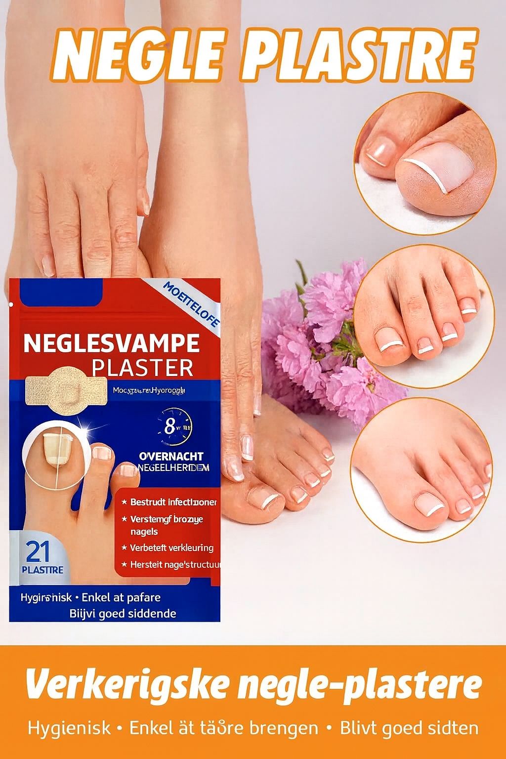 Negle-behandlingsplaster